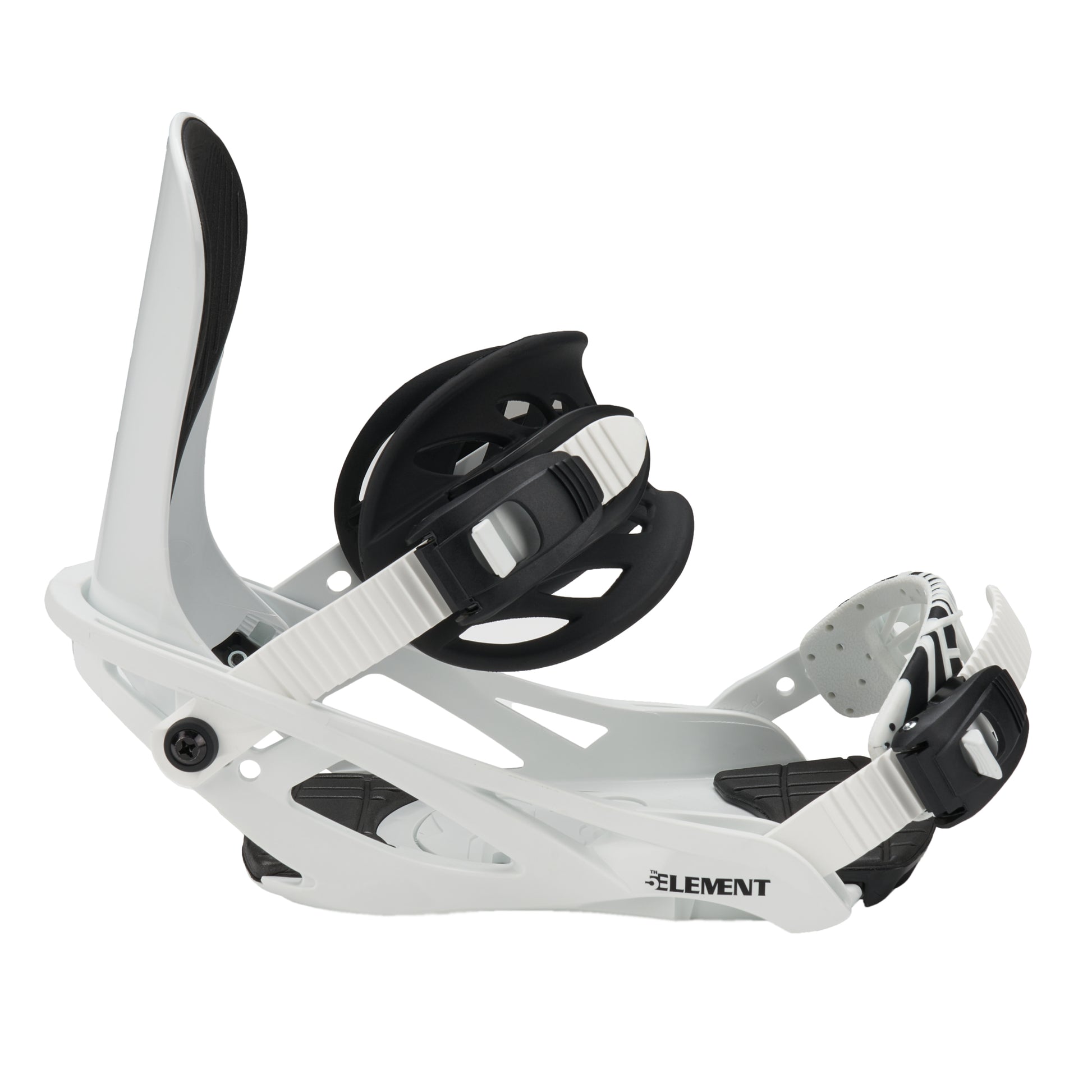 5th Element Covert Bindings - White/Black - Side