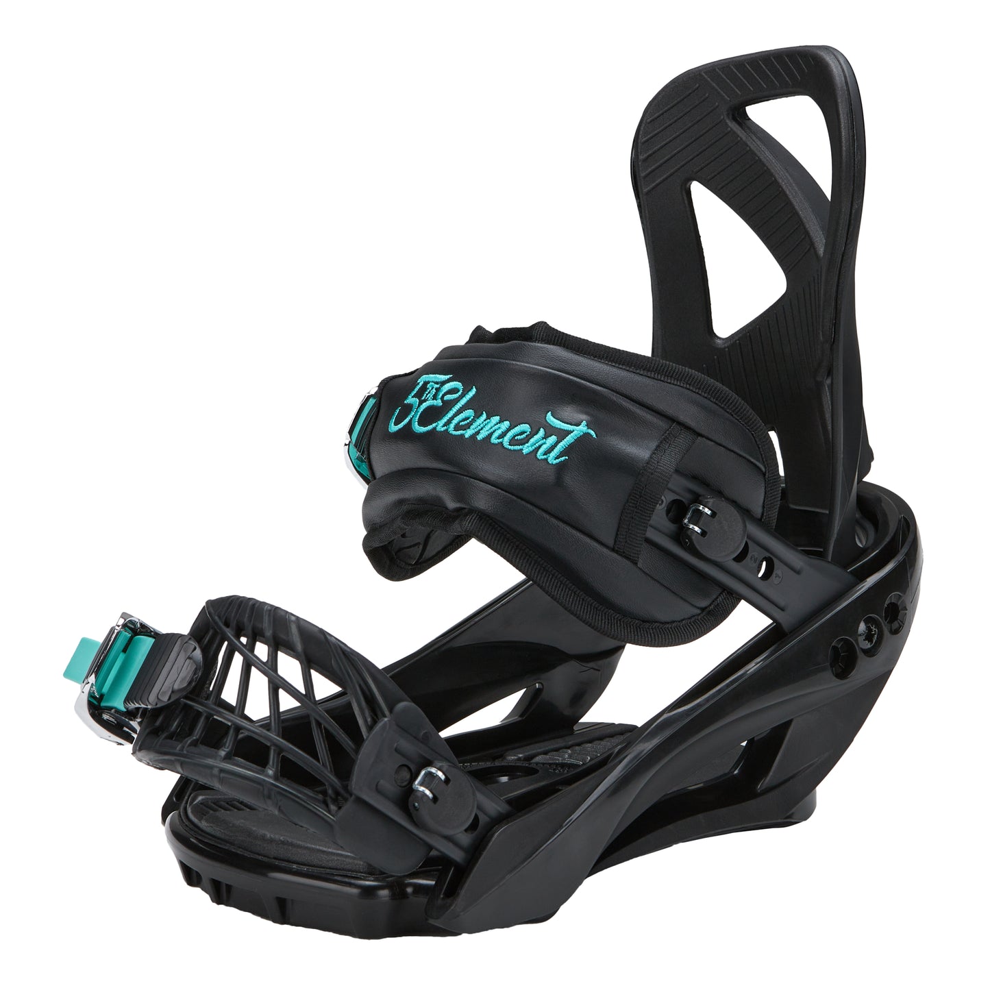 5th Element Afterglow L-2 ATOP Complete Snowboard Package - Black/Teal White