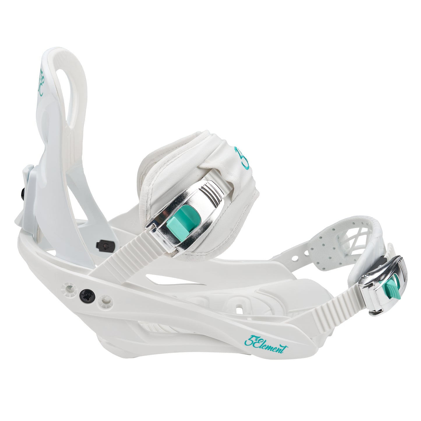 5th Element Layla Womens Bindings - White/Teal - Side