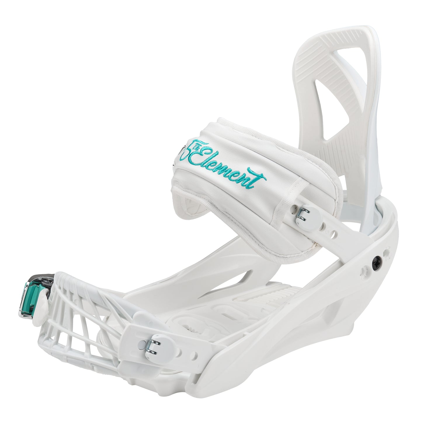 5th Element Layla Womens Bindings - White/Teal - Inside