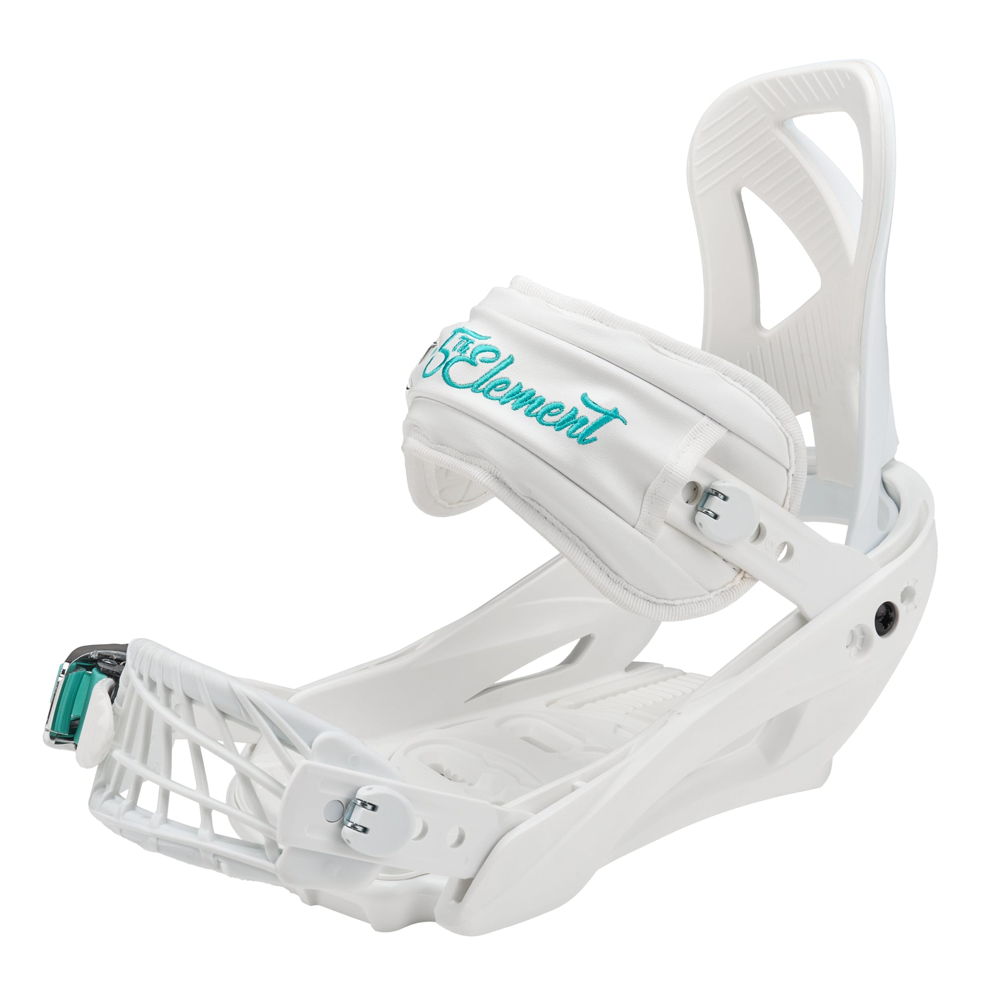 5th Element Layla Womens Bindings - White/Teal - Inside